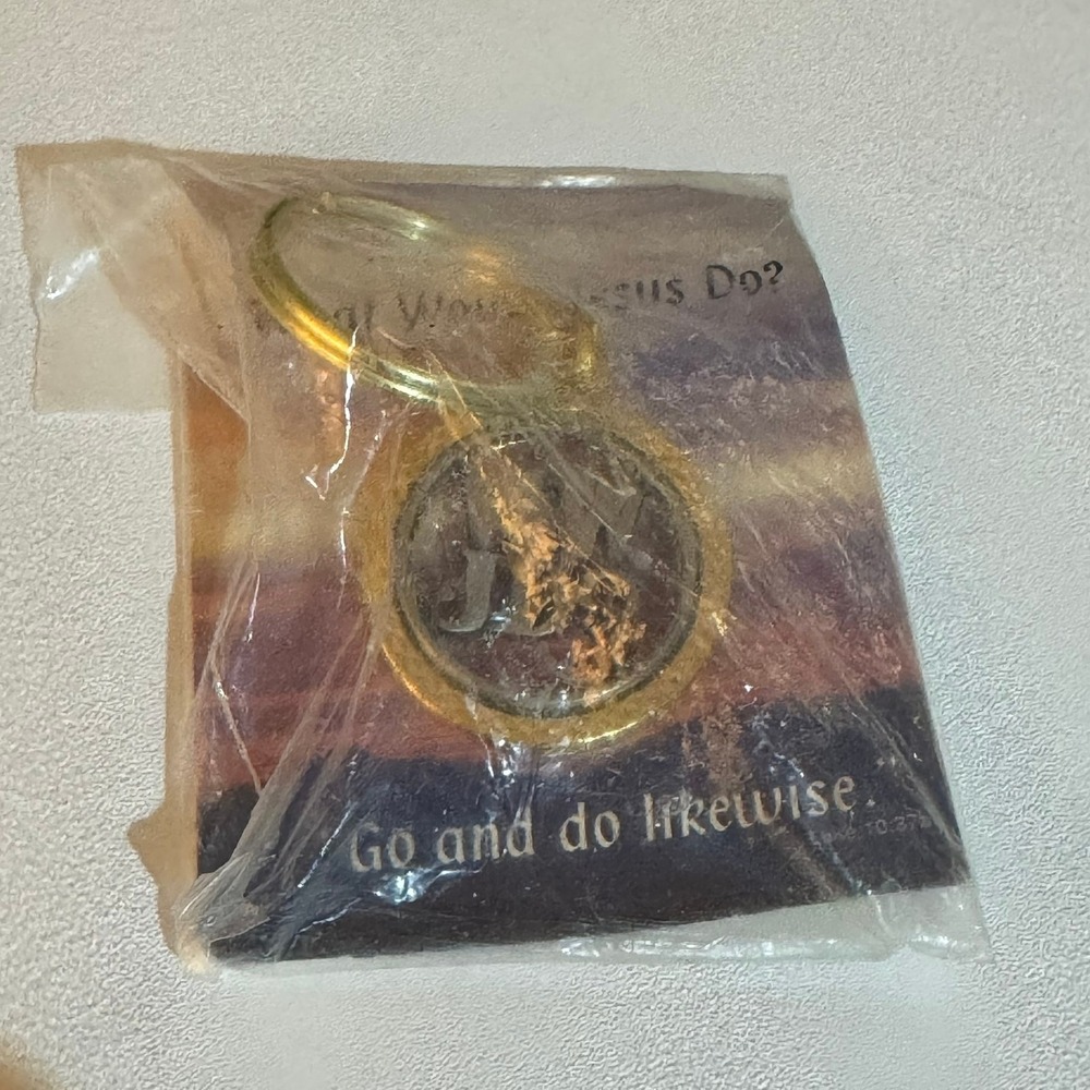 WWJD What Would Jesus Do Keychain Camco Made in USA Religious Faith‎ New